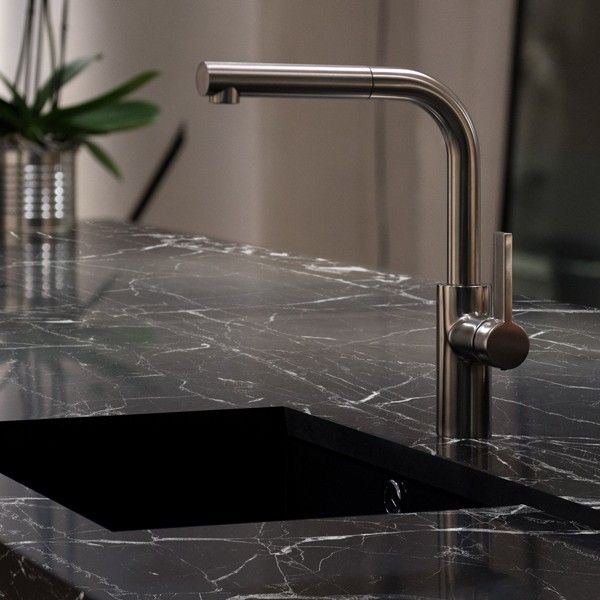 Plan de travail noir en céramique Neolith Niagara
