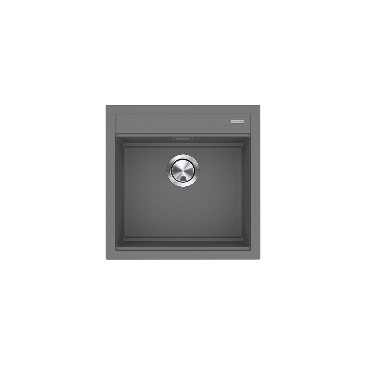 Accessoire Évier pour plan de travail - Bradanit 45 Gris
