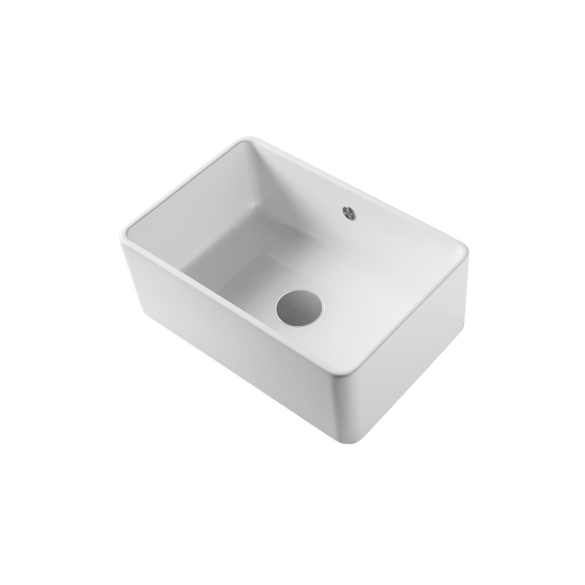 Accessoire Évier pour plan de travail - Évier timbre 650 blanc