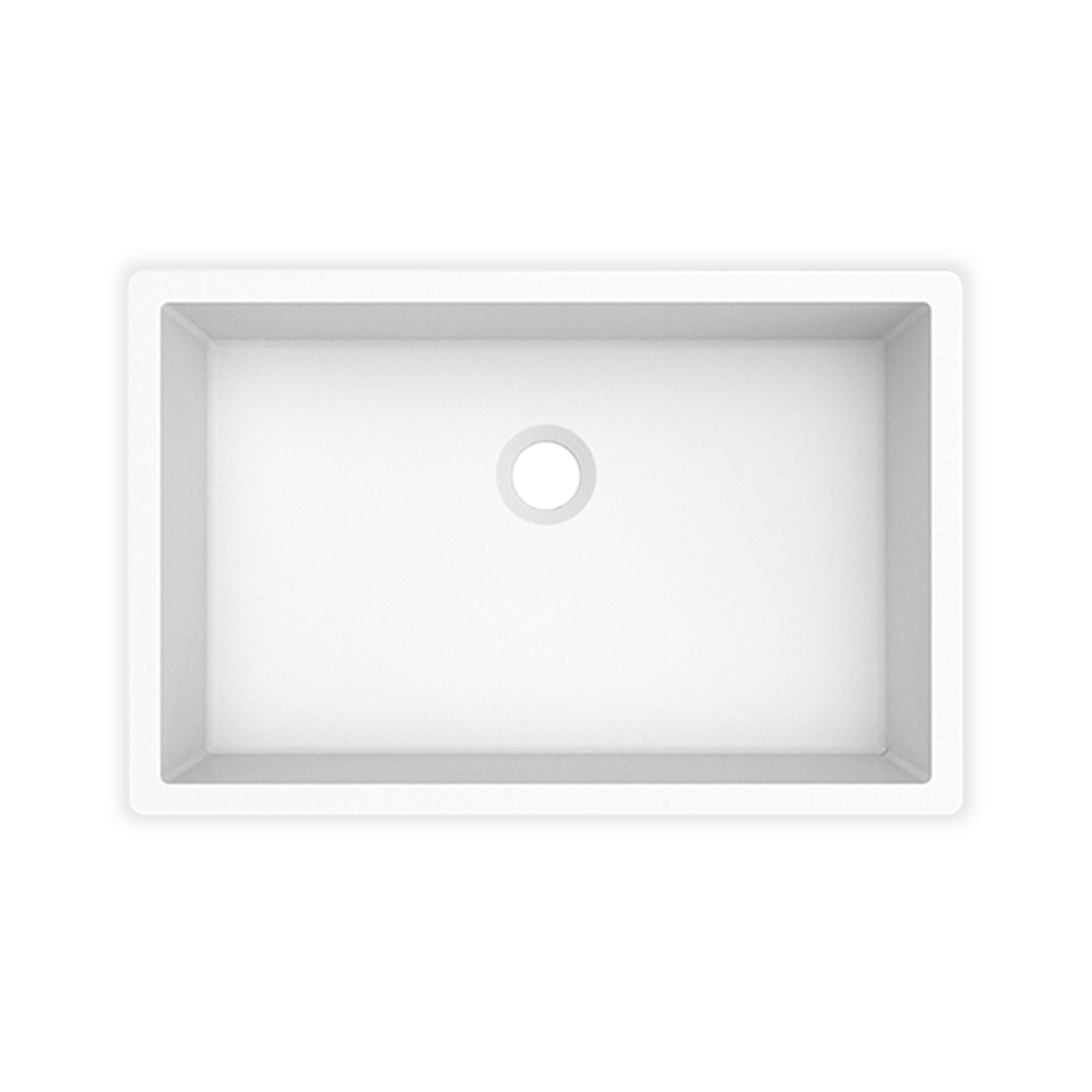 Accessoire Vasque salle de bain pour plan de travail - Liera 48 Blanc