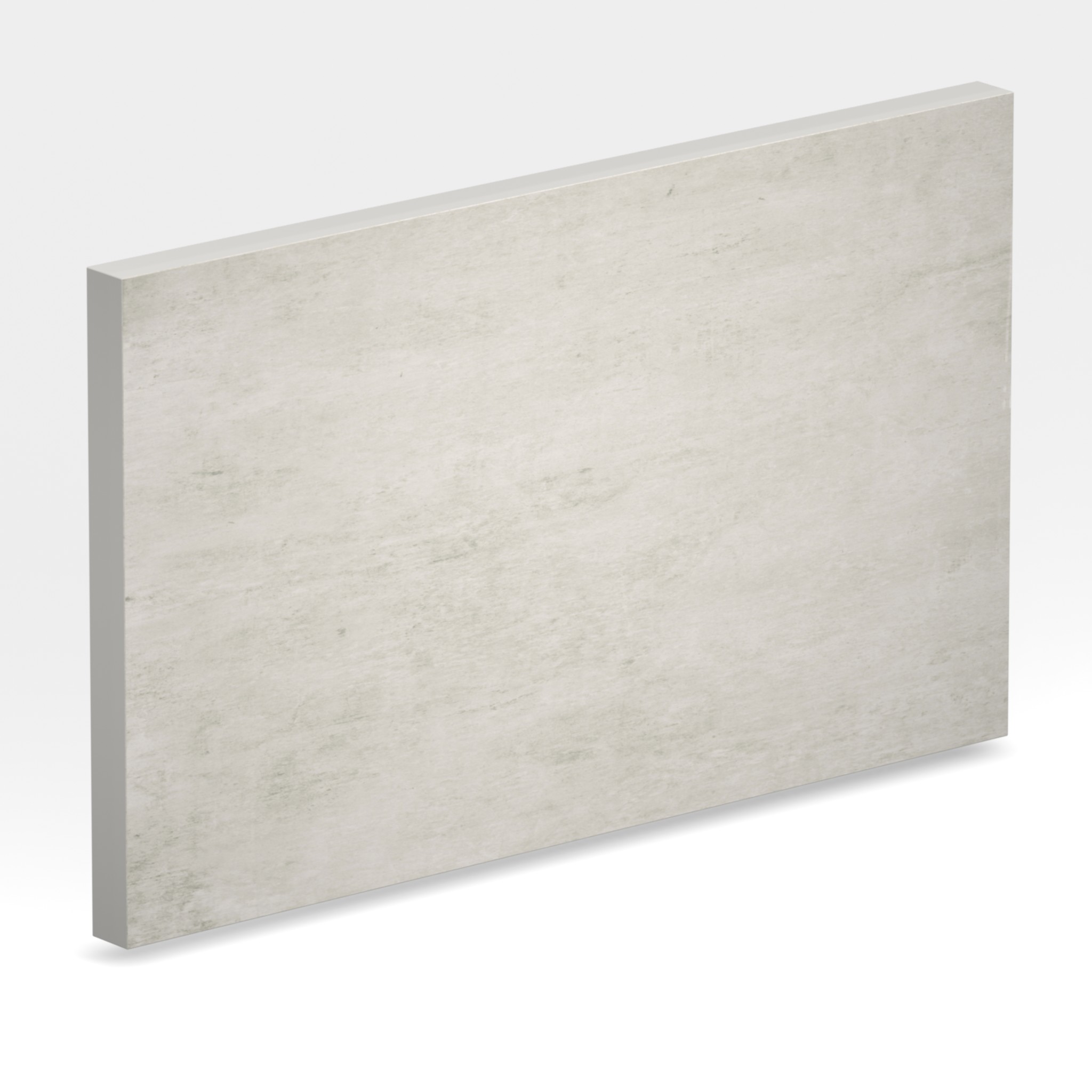 Rendu 3D de la tranche du coloris Lunar 22 en Ceramique Dekton