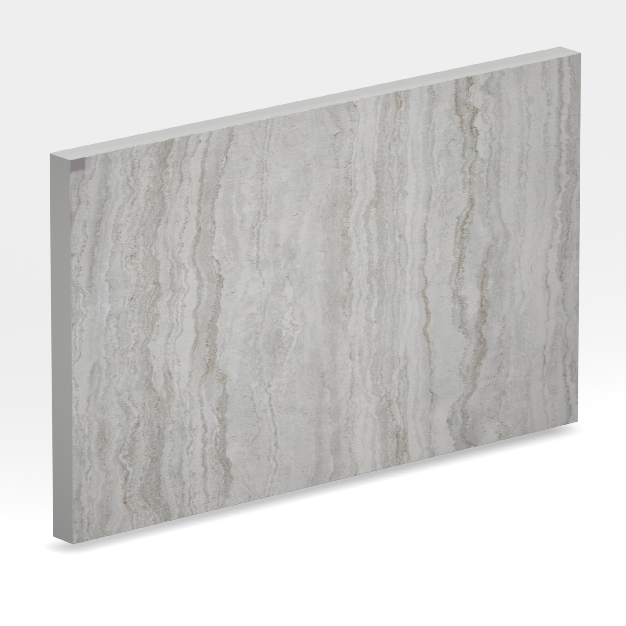 Rendu 3D de la tranche du coloris Trevi en Ceramique Dekton