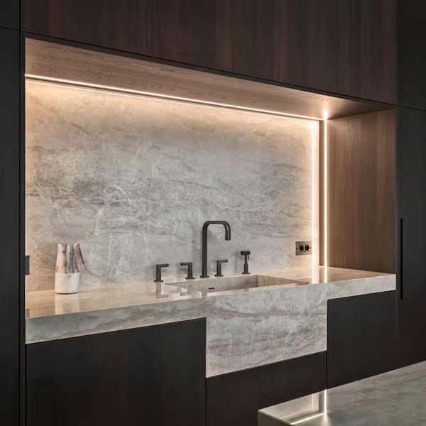 Réalisation n°10 du plan de travail Arga en Ceramique Dekton