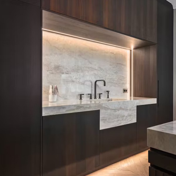 Réalisation n°8 du plan de travail Arga en Ceramique Dekton