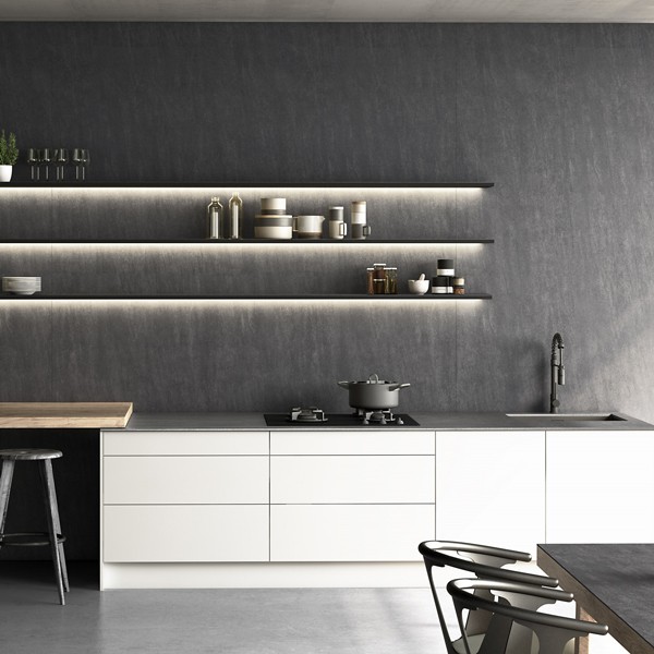 Réalisation n°4 du plan de travail Bromo en Ceramique Dekton