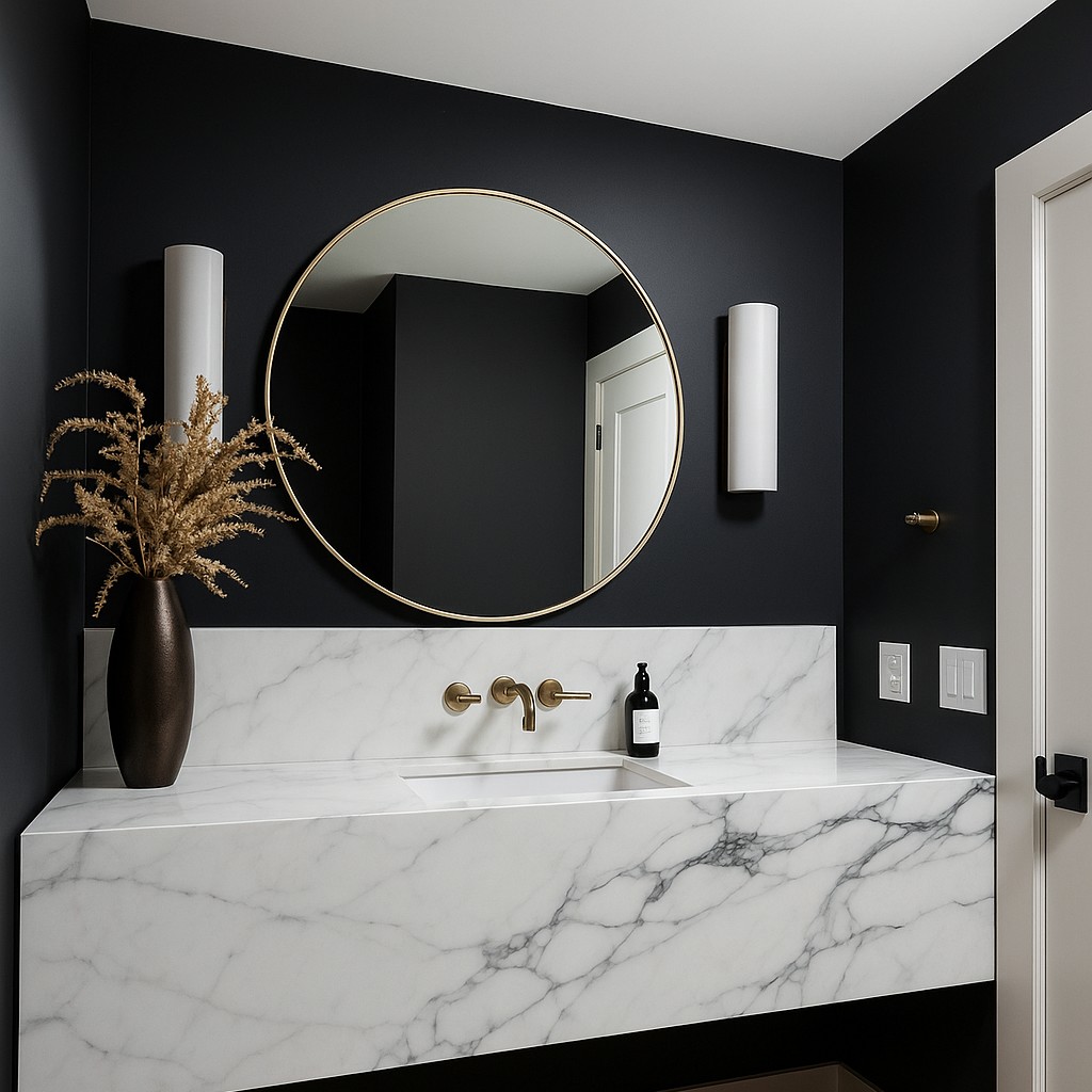 Réalisation n°1 du plan de travail Kairos 22 en Ceramique Dekton