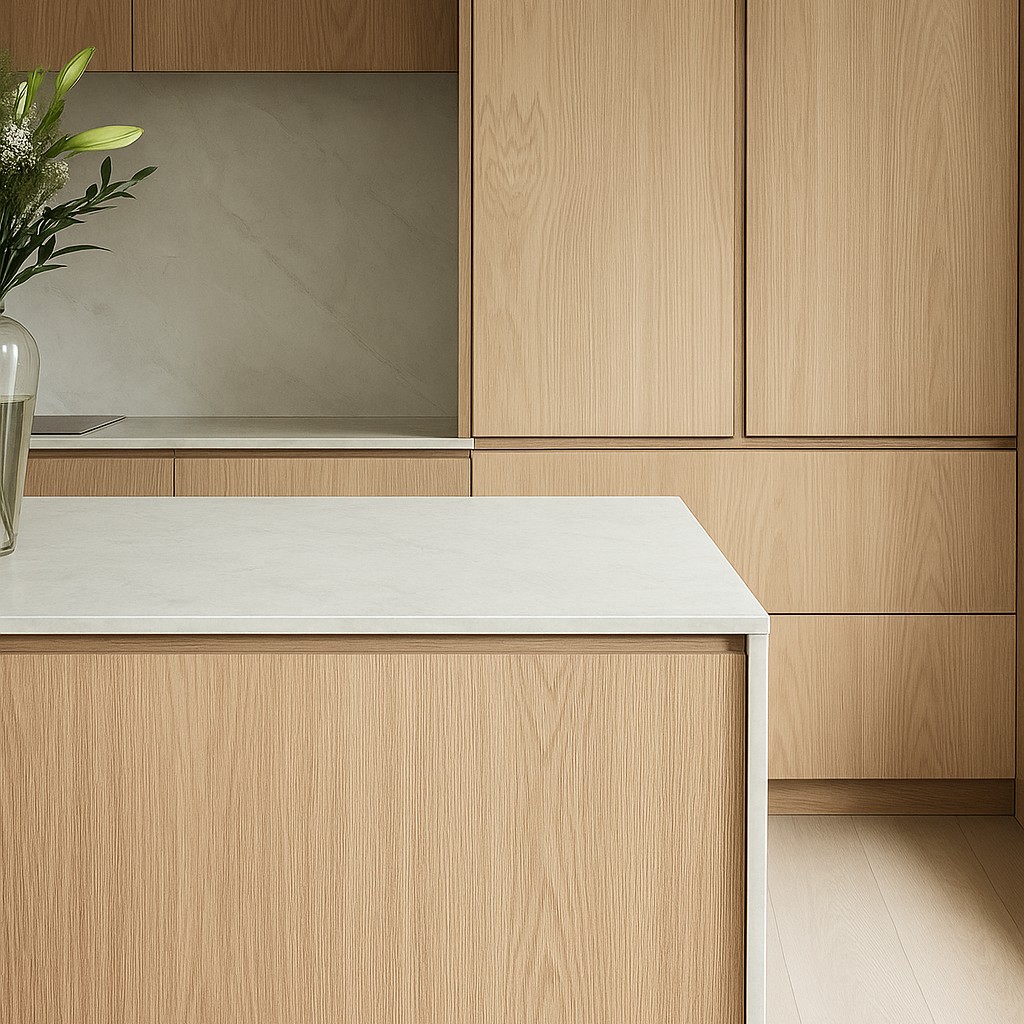 Réalisation n°2 du plan de travail Kovik en Ceramique Dekton