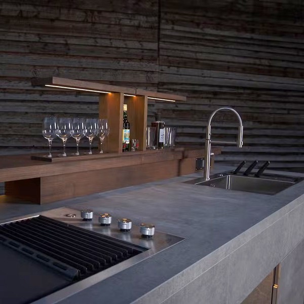 Réalisation n°5 du plan de travail Kreta en Ceramique Dekton