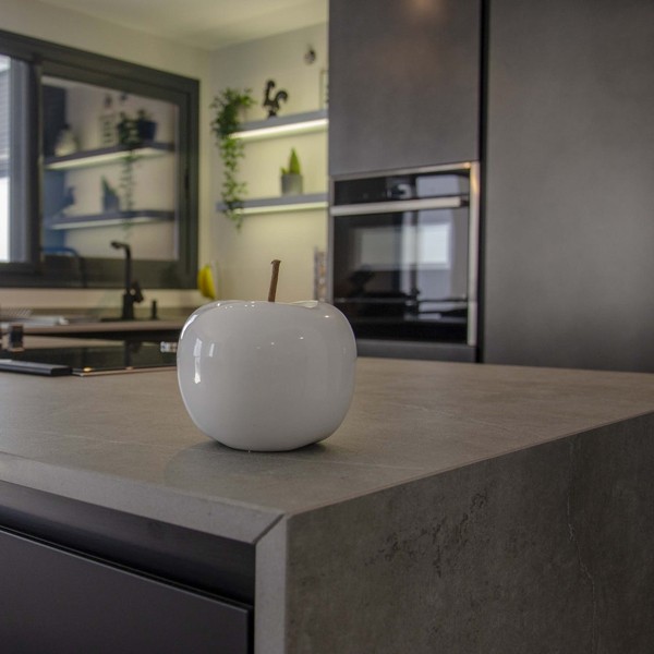 Réalisation n°6 du plan de travail Laos en Ceramique Dekton