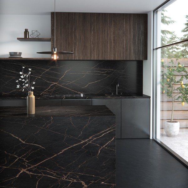 Réalisation n°6 du plan de travail Laurent en Ceramique Dekton