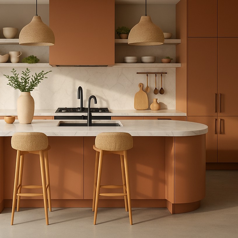 Réalisation n°1 du plan de travail Marina en Ceramique Dekton