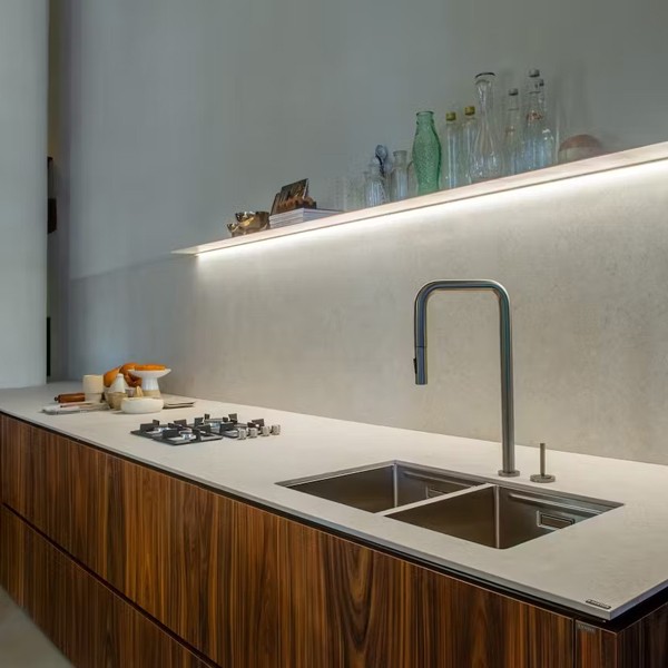 Réalisation n°3 du plan de travail Nebbia en Ceramique Dekton
