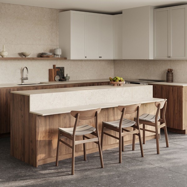 Réalisation n°4 du plan de travail Nebbia en Ceramique Dekton