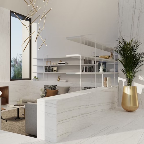 Réalisation n°7 du plan de travail Neural en Ceramique Dekton