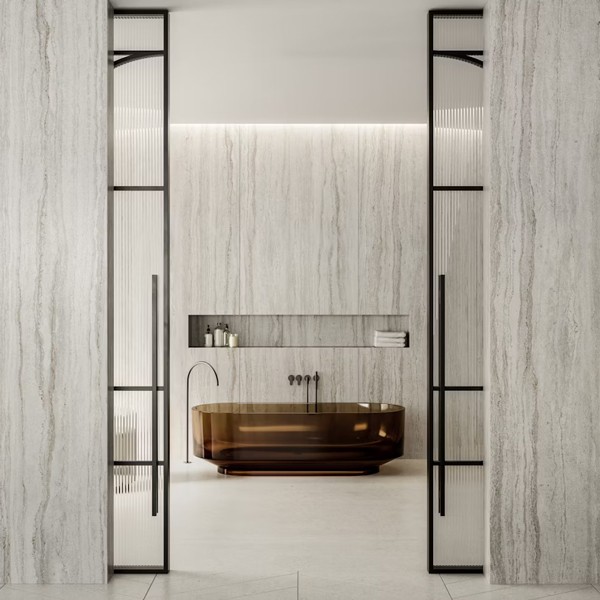 Réalisation n°1 du plan de travail Trevi en Ceramique Dekton