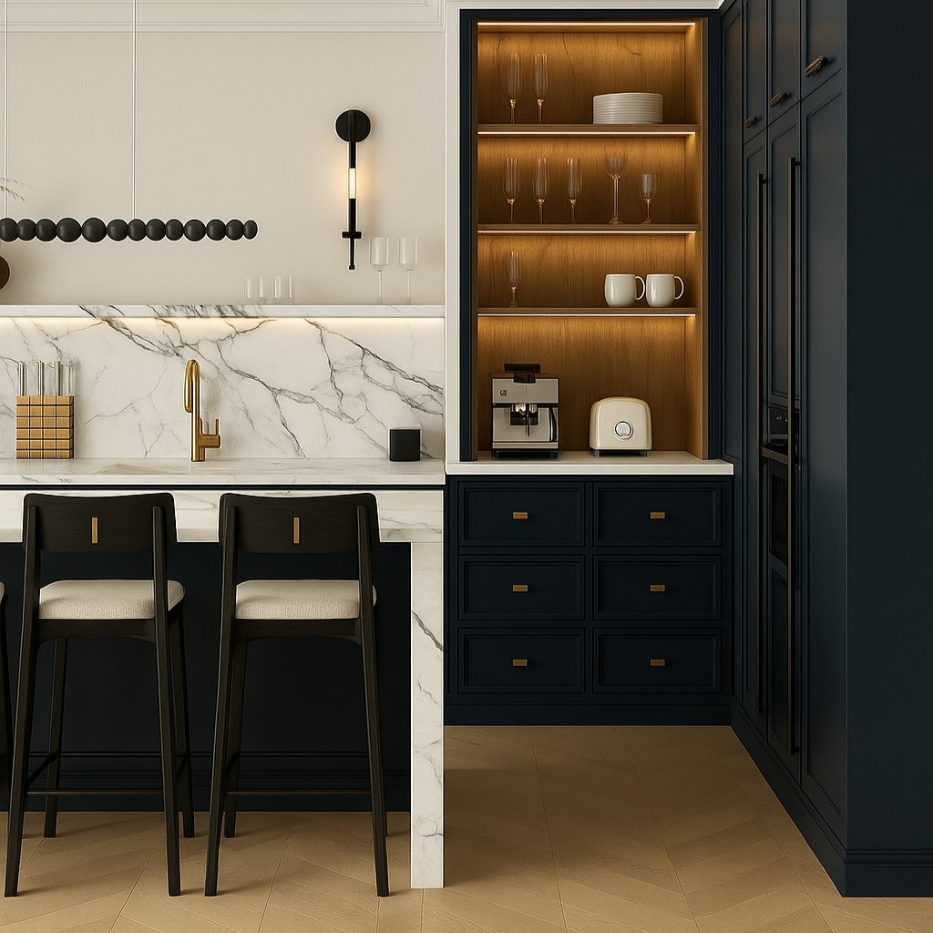 Réalisation n°1 du plan de travail Vigil en Ceramique Dekton
