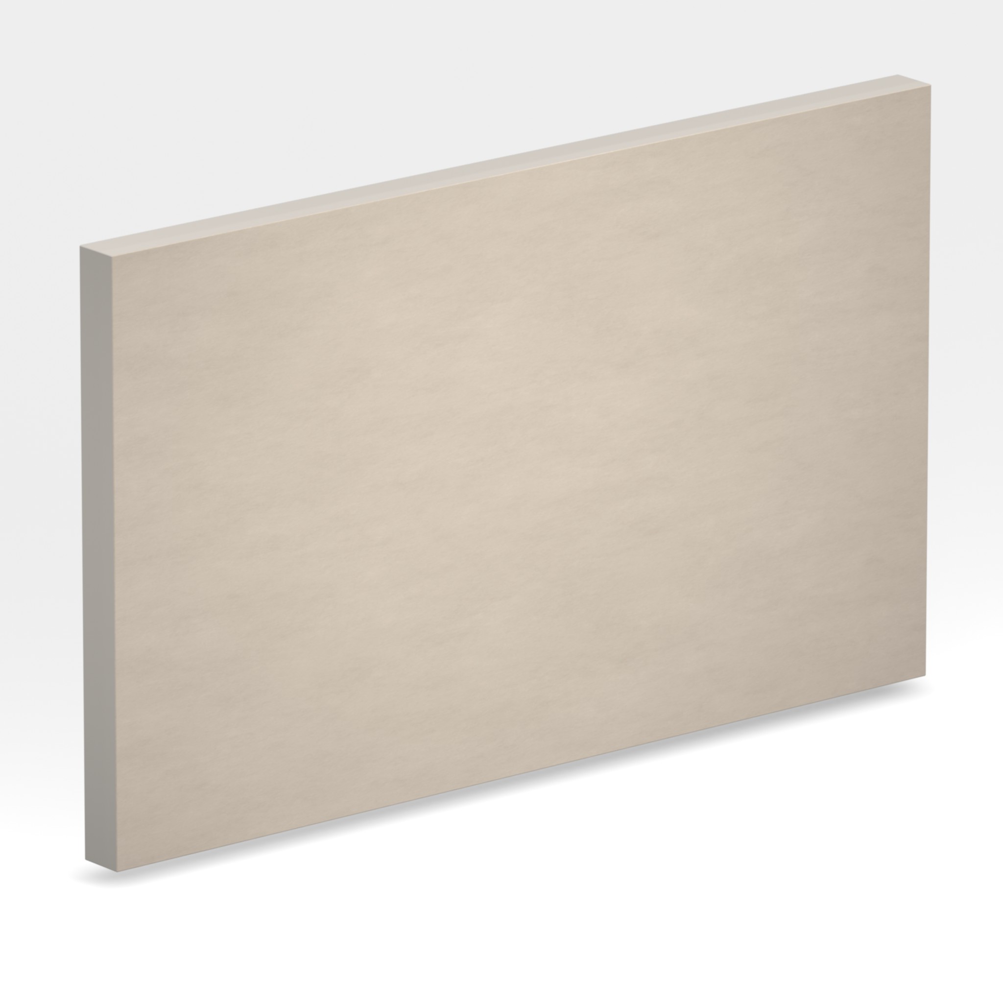 Rendu 3D de la tranche du coloris Pietra di Osso en Ceramique Neolith The Size