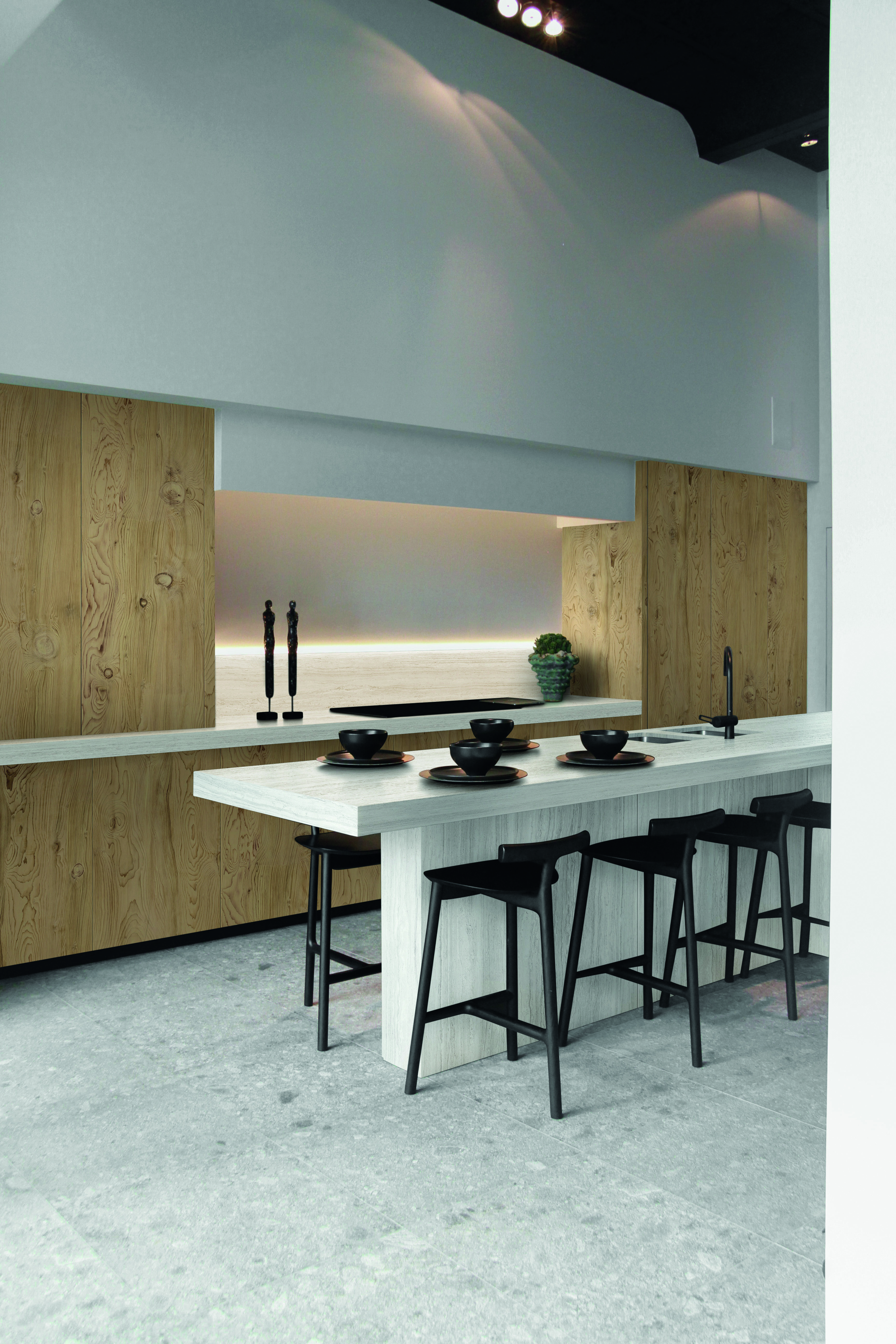 Réalisation n°3 du plan de travail Calista en Ceramique Neolith The Size