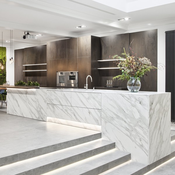 Réalisation n°3 du plan de travail Sofia Cuprum en Ceramique Neolith The Size