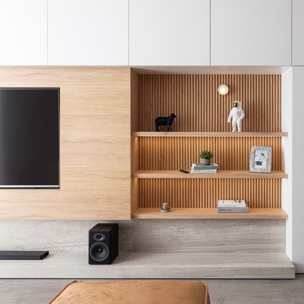 Réalisation n°5 du plan de travail Strata Argentum en Ceramique Neolith The Size