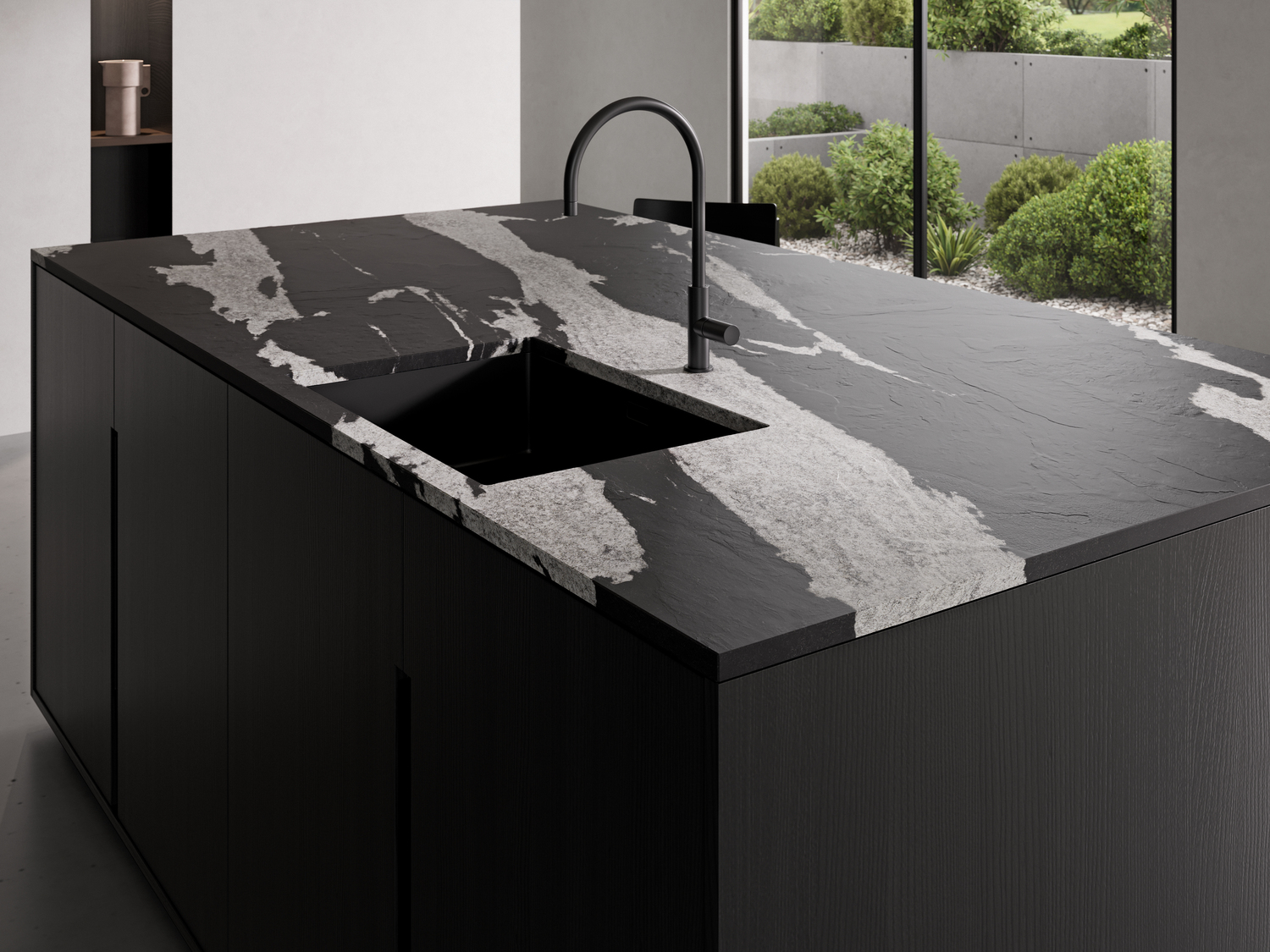 Réalisation n°2 du plan de travail Victoria en Ceramique Neolith The Size