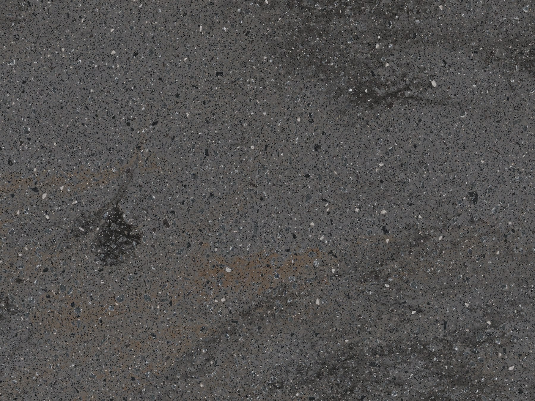 Épaisseur et finition de tranche du coloris Lava Rock en Resine Corian