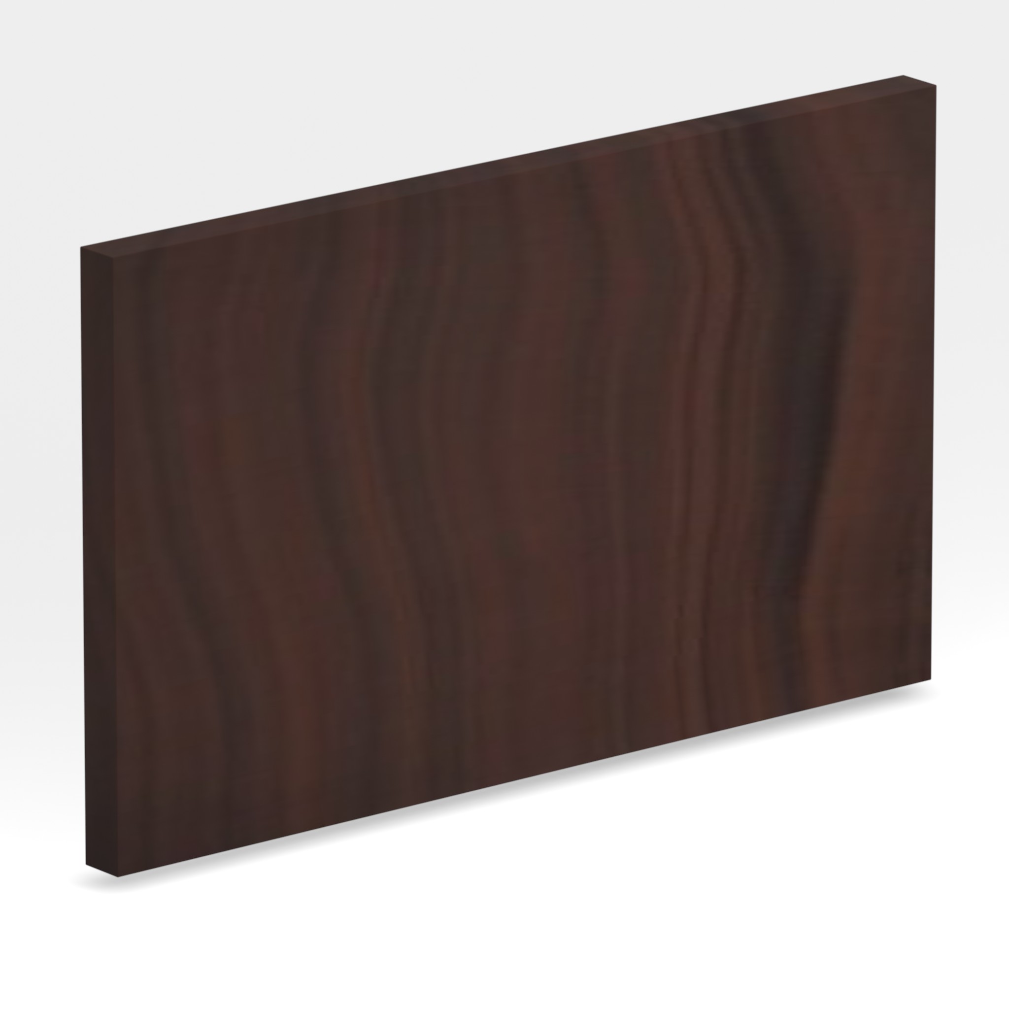Rendu 3D de la tranche du coloris Provence Nuwood en Resine Corian