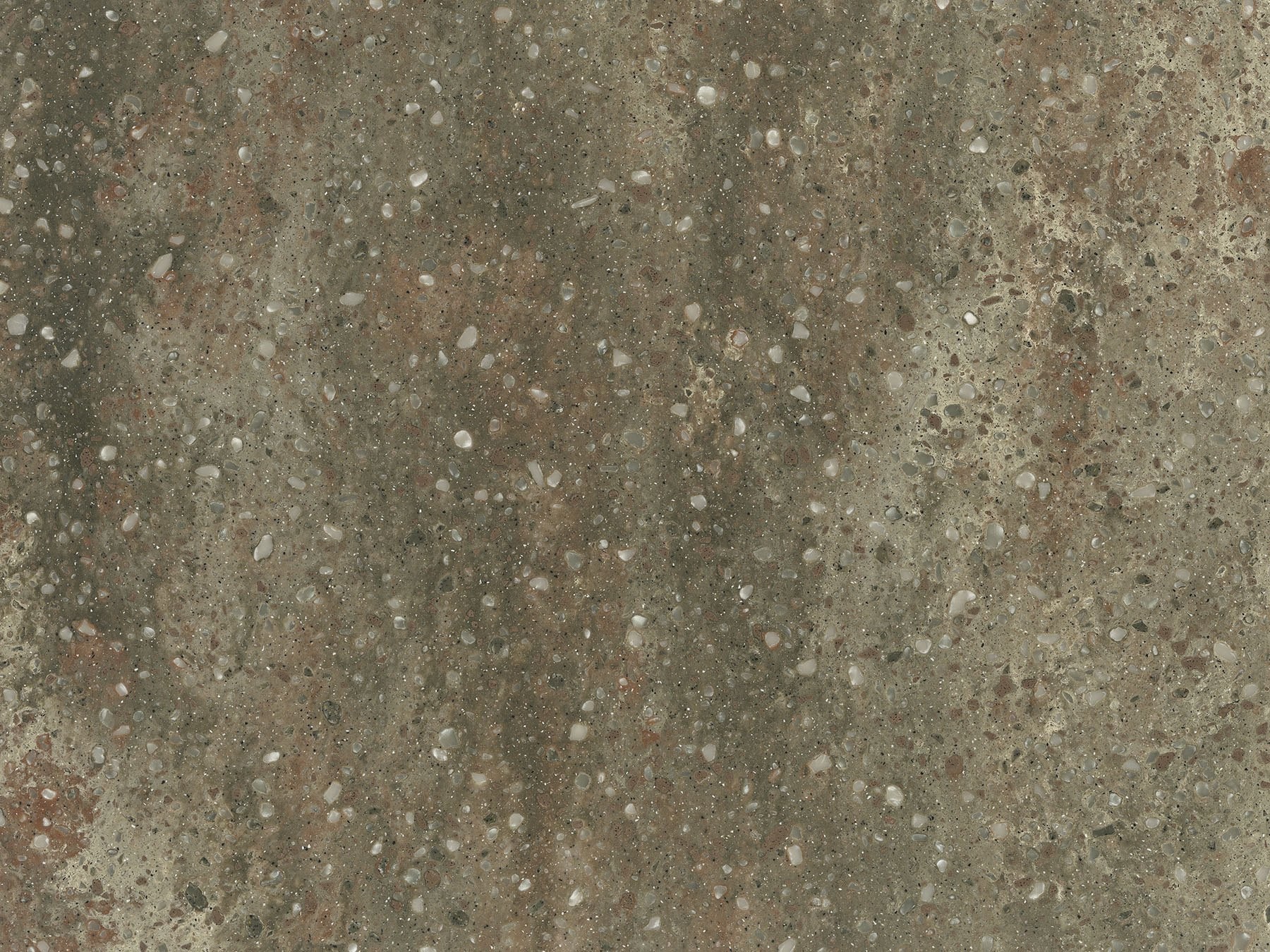 Épaisseur et finition de tranche du coloris Rosemary en Resine Corian