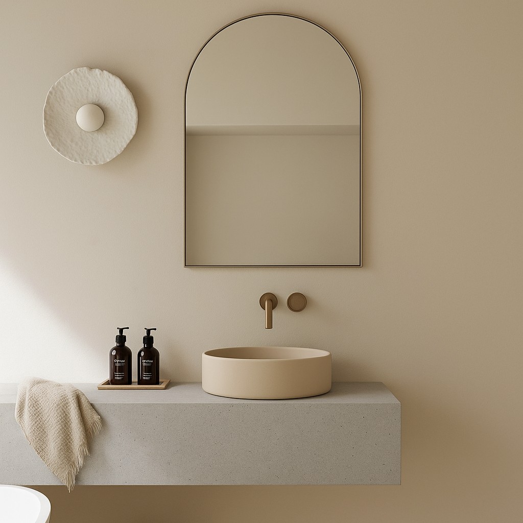 Réalisation n°2 du plan de travail Artista Grey en Resine Corian