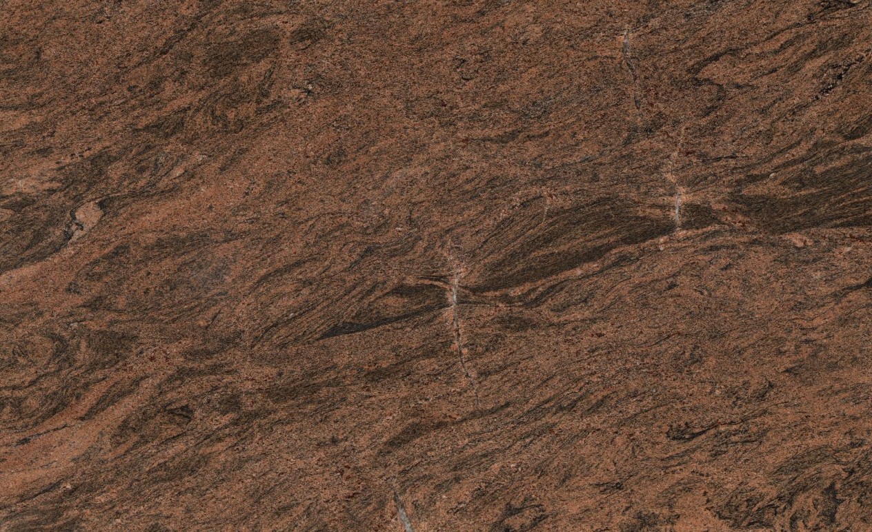 Épaisseur et finition de tranche du coloris Multicolor Red en Granit