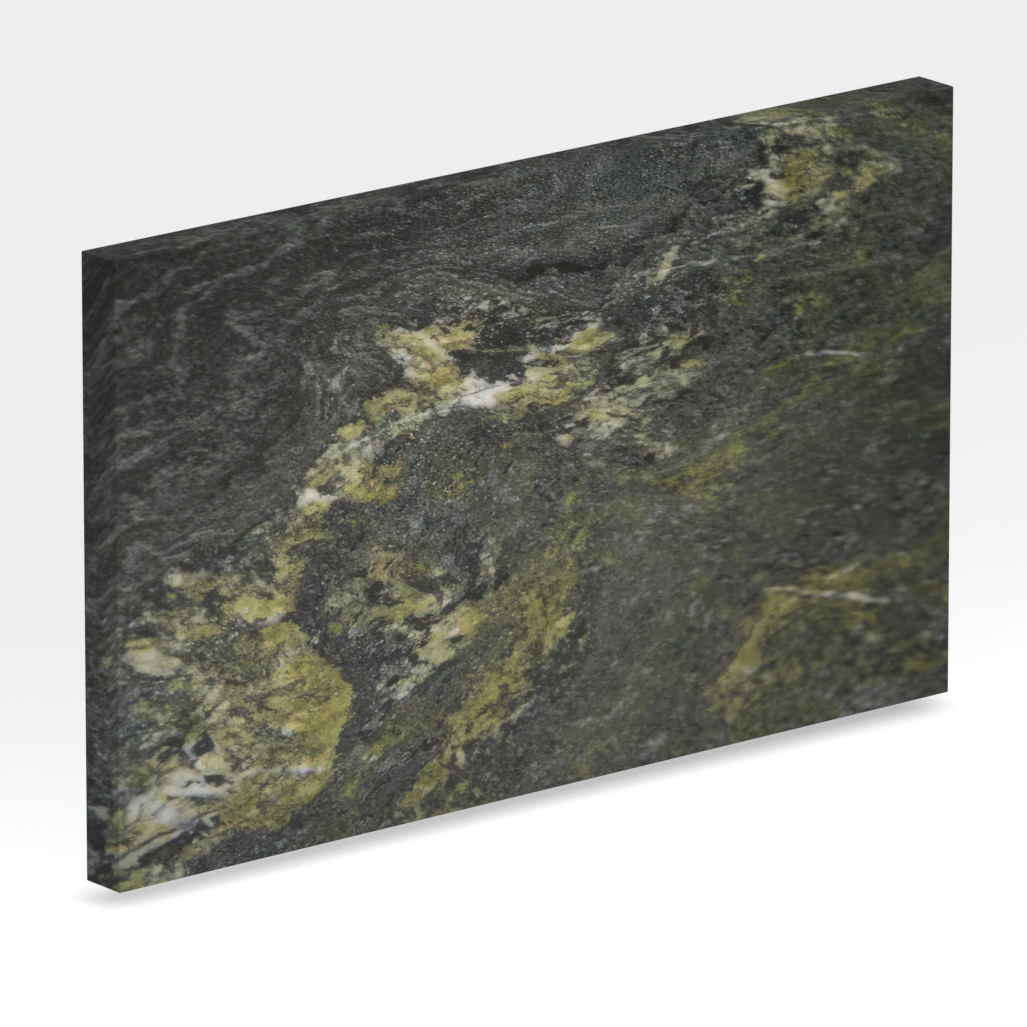 Rendu 3D de la tranche du coloris Pannonia Grun en Granit