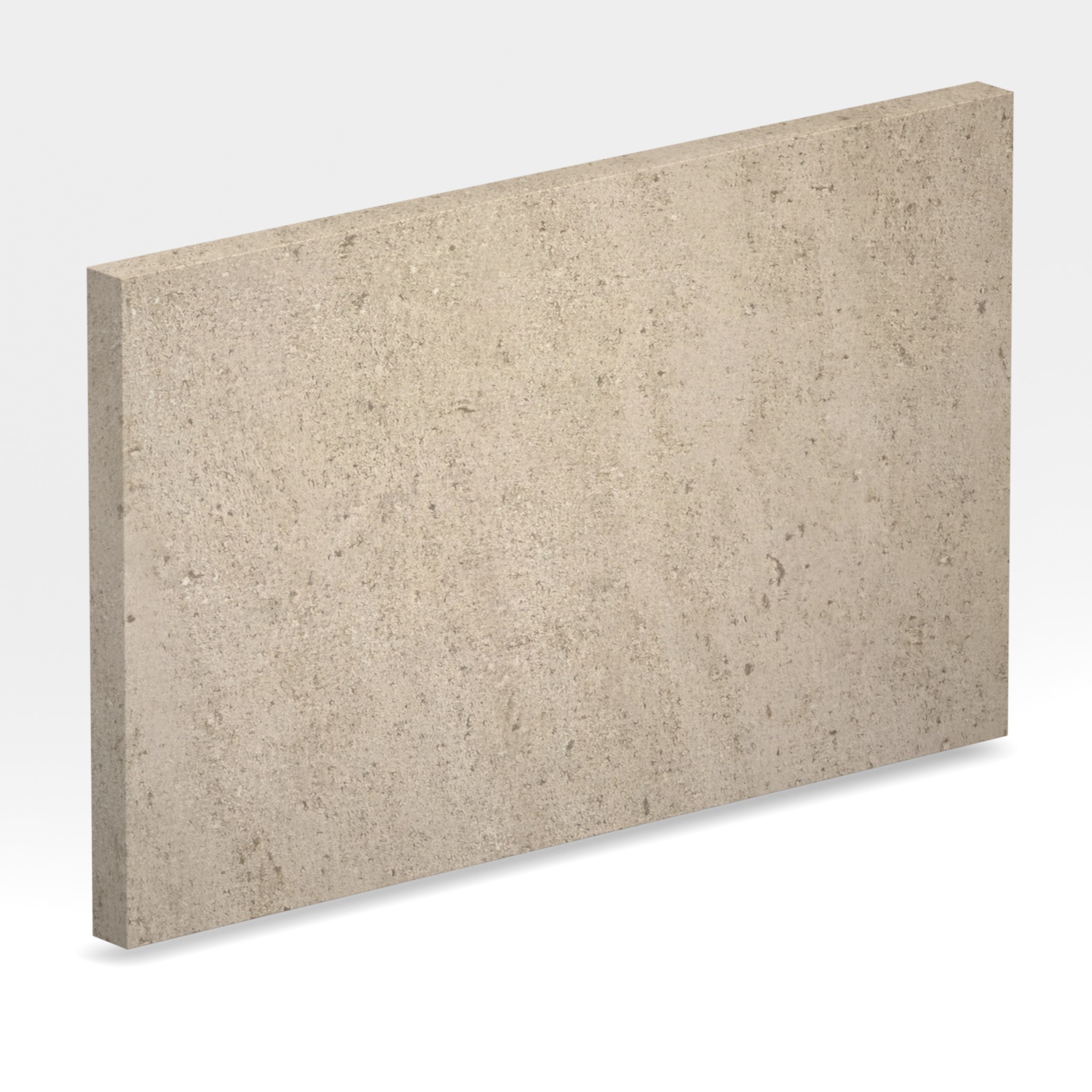Rendu 3D de la tranche du coloris Moca Creme en Marbre