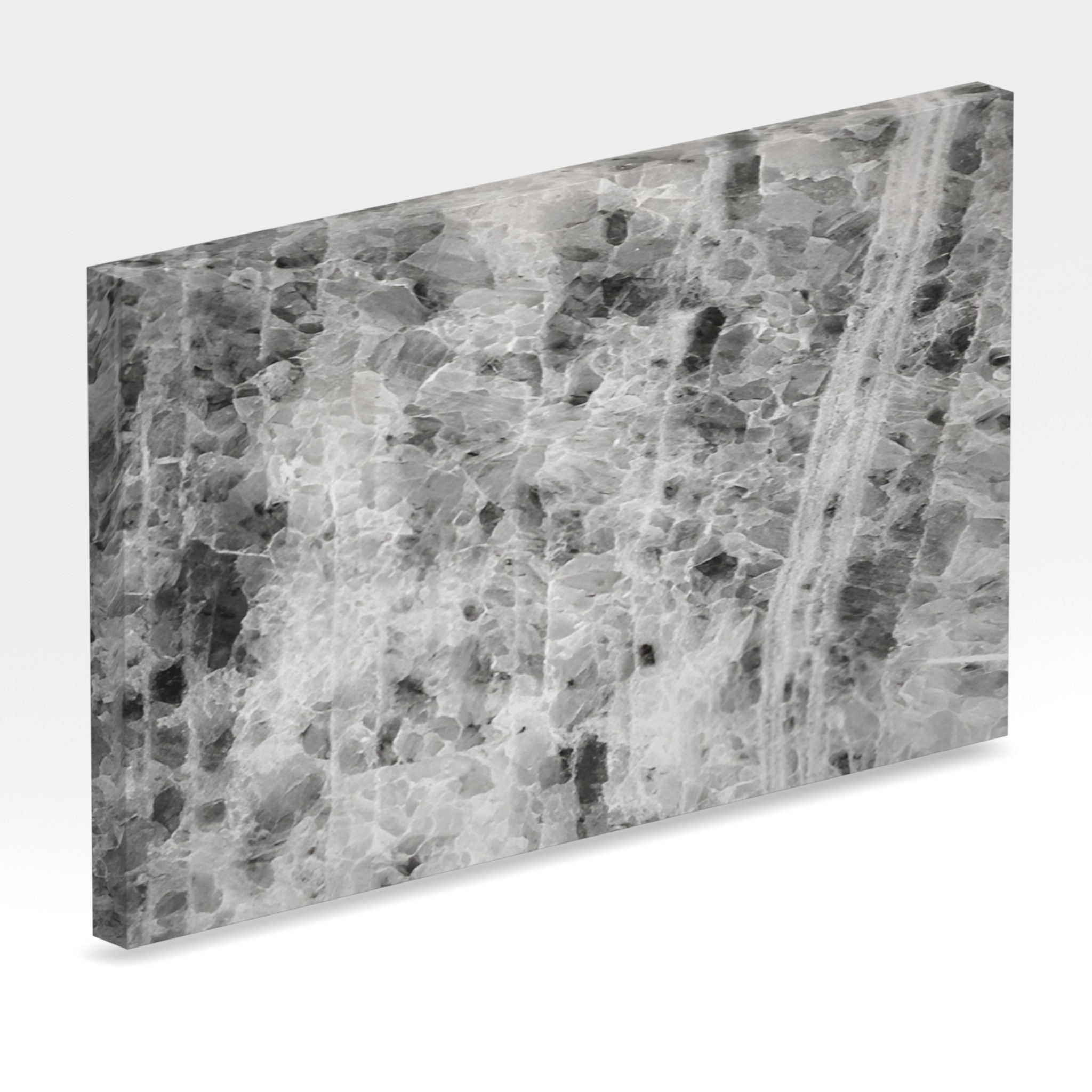 Rendu 3D de la tranche du coloris Greylis en Quartzite Texta