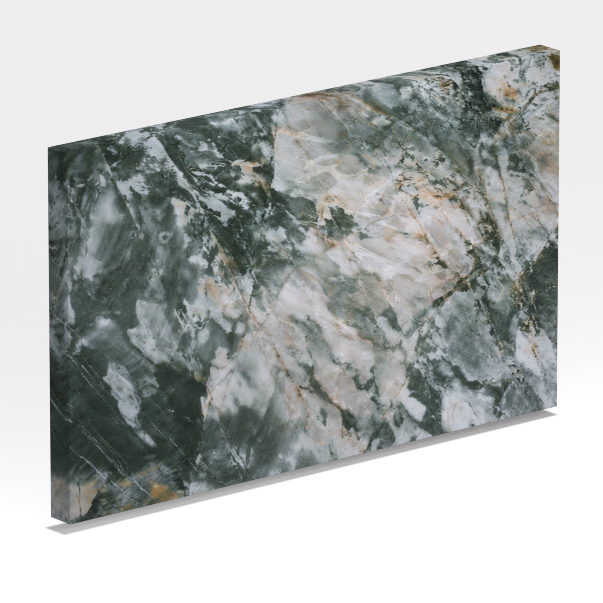 Rendu 3D de la tranche du coloris Acquabella en Quartzite