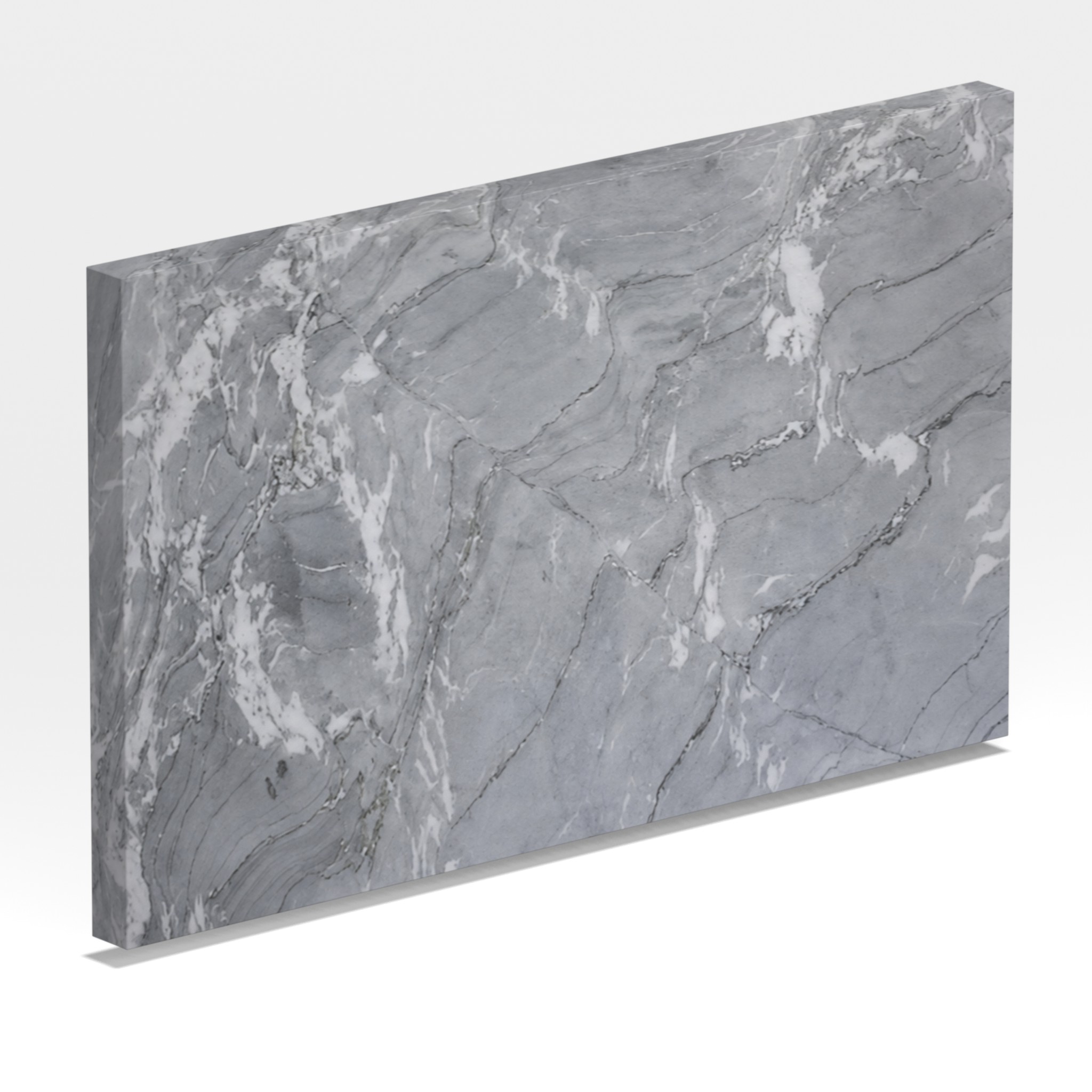 Rendu 3D de la tranche du coloris Midnight en Quartzite