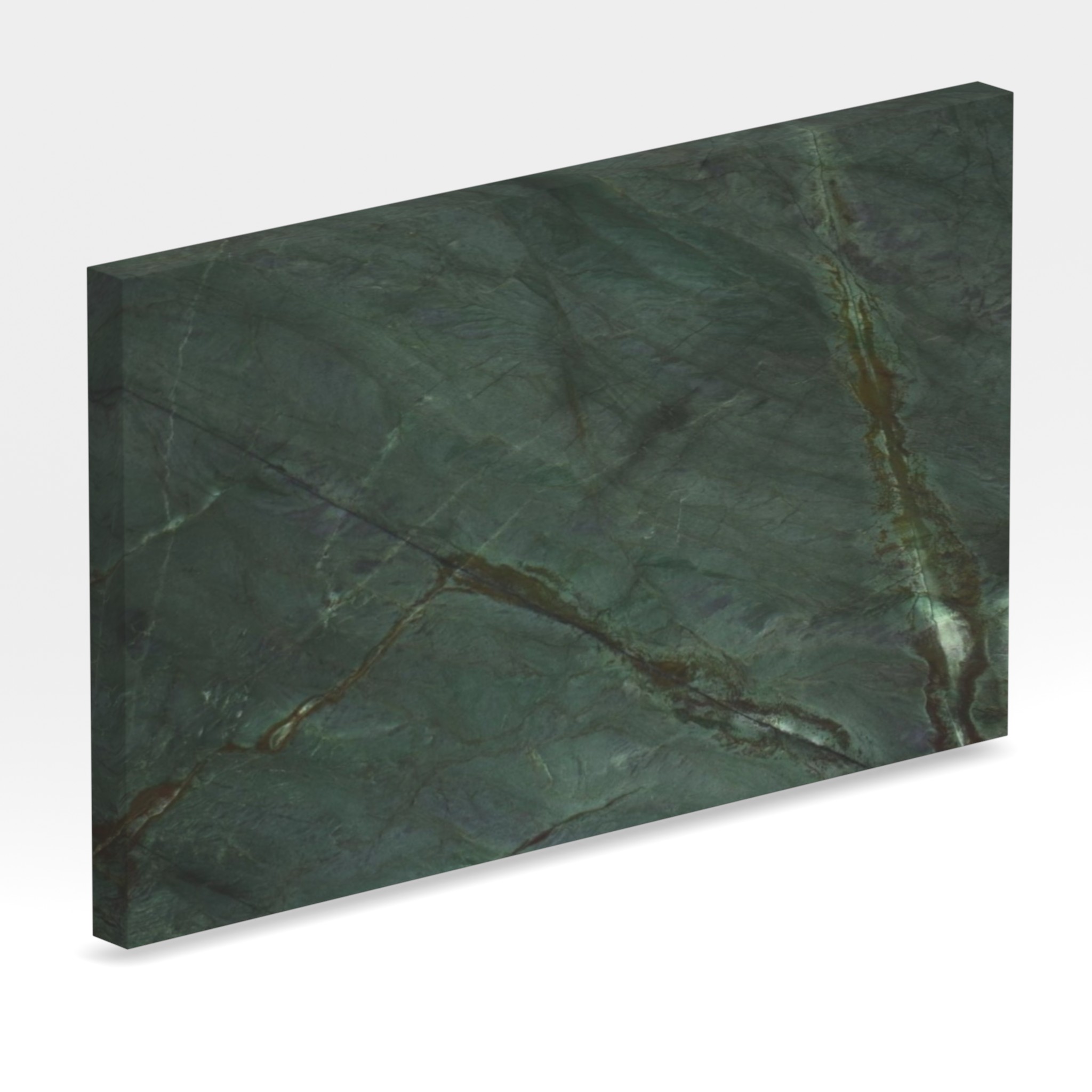 Rendu 3D de la tranche du coloris Spectrum en Quartzite