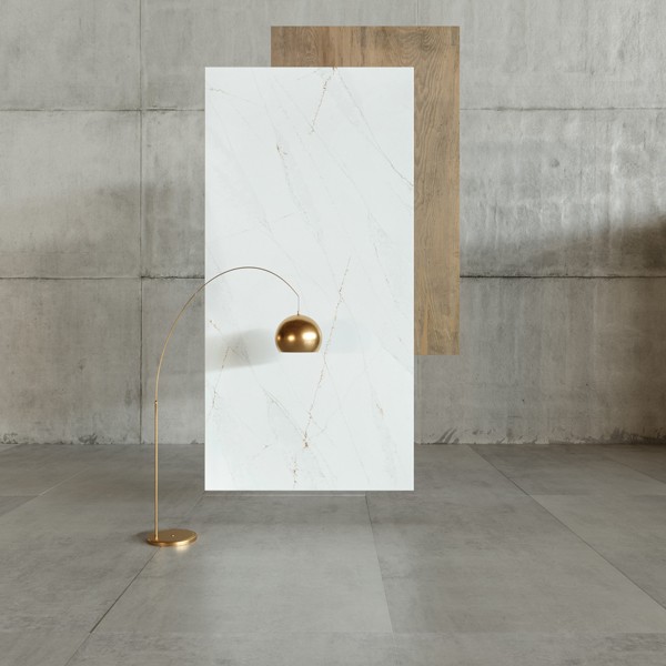 Réalisation n°4 du plan de travail Ethereal Glow en Quartz Silestone
